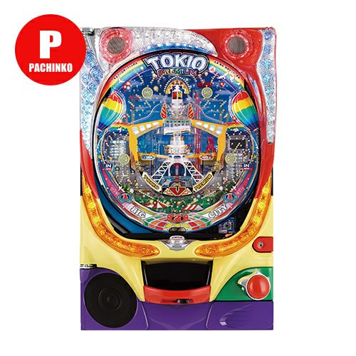 中古】パチンコ台 トキオデラックス 初代 羽根物 循環加工 TOKIO アム 
