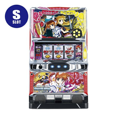 コイン不要機付き】中古スロット・中古パチスロ実機 魔法少女リリカル