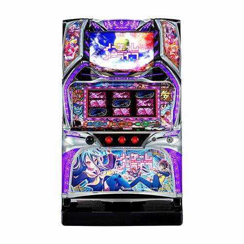 ノーゲーム・ノーライフ THE SLOT 北電子 中古スロット パチスロ 実機 【メダル不要機付】 | パチマ