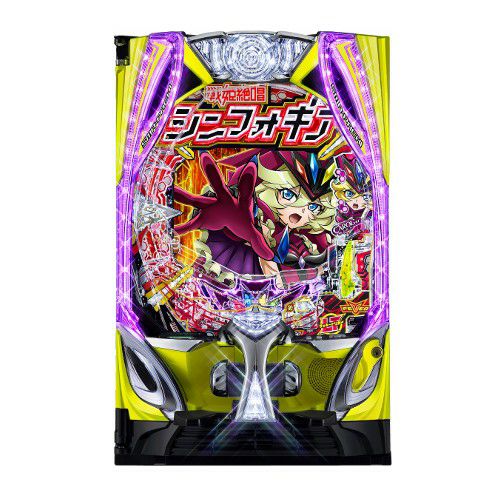 e戦記絶唱シンフォギア4　キャロルVer.　実機 eF戦姫絶唱シンフォギア4 キャロルver. SANKYO 中古パチンコ