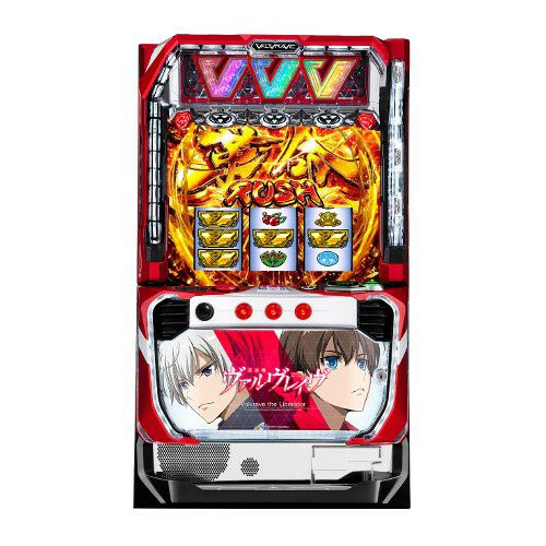 パチスロ実機 革命機ヴァルヴレイヴ スマスロユニット付㉗ スマスロ遊技用ユニット取り付け済み L革命機ヴァルヴレイヴD