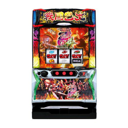 ♪パチスロ実機　オリンピアエステート　戦国乙女４　ユニット付き♪ L戦国乙女4 戦乱に閃く炯眼の軍師 オリンピアエステート 中古