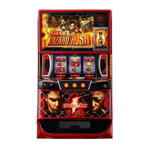 ouji adoribuデータ対応ユニット付 実機 バイオハザード5 スマスロ バイオハザード5 エンターライズ 中古スロット パチスロ 実機